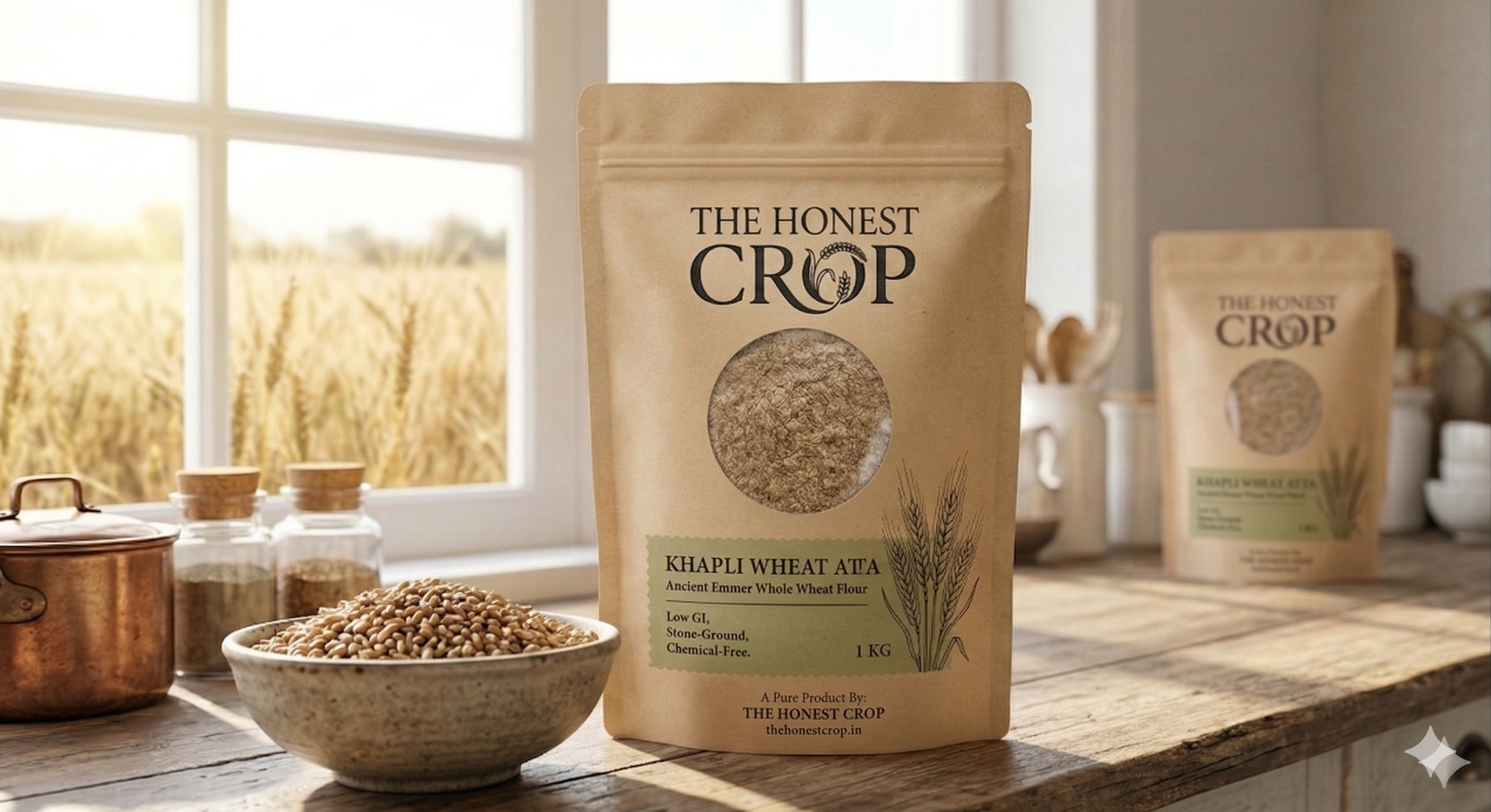 Khapli Wheat Atta