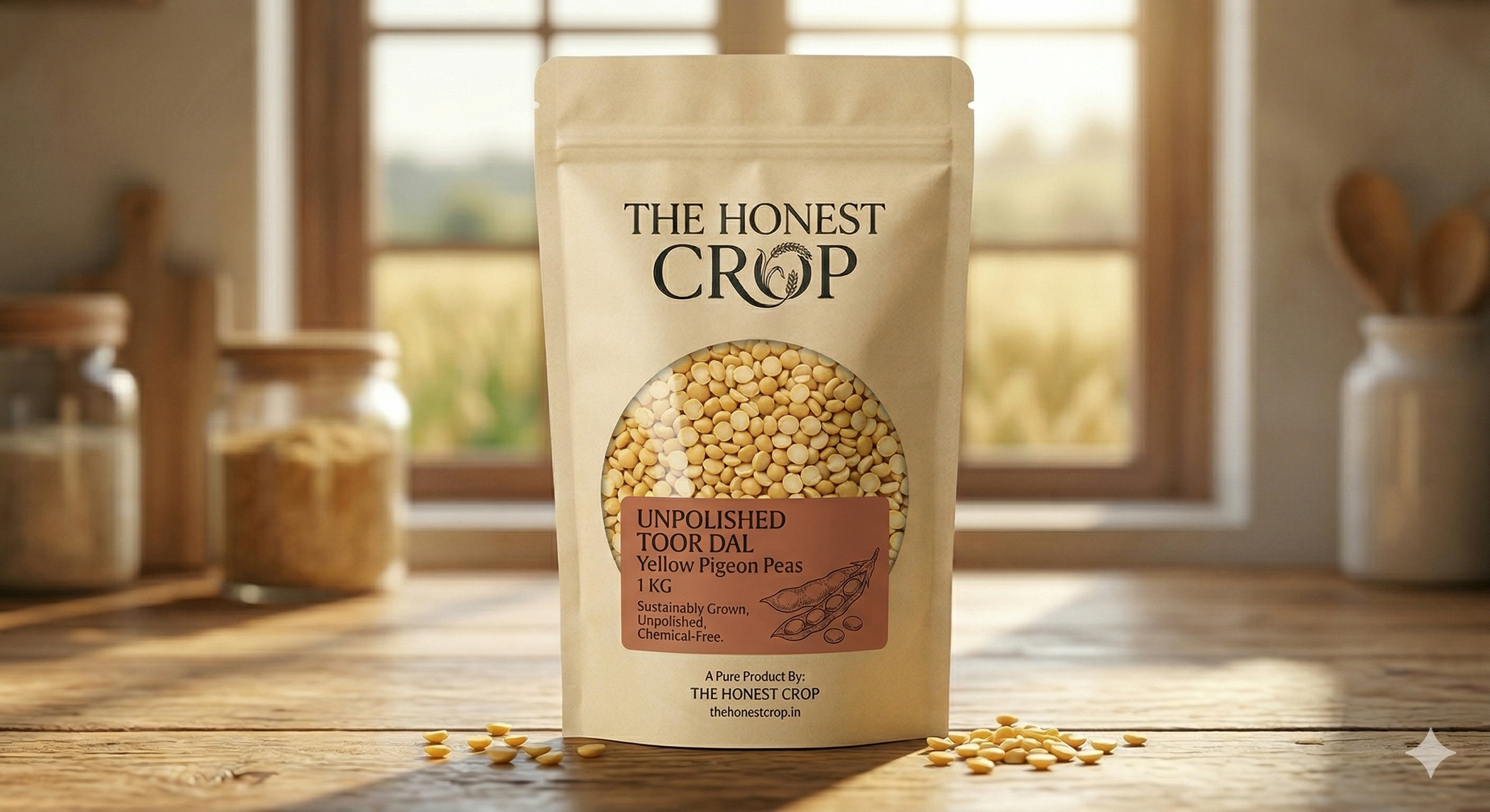 Unpolished Toor Dal